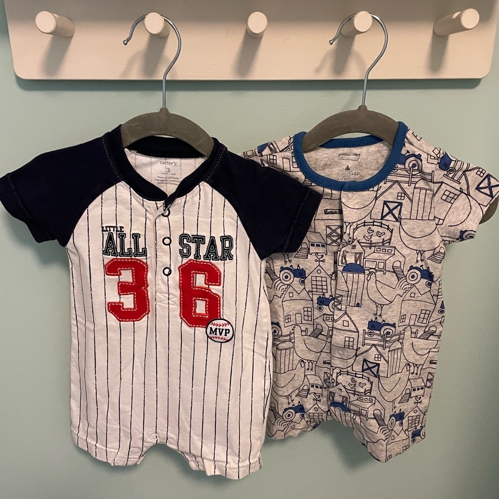 Bundle of Boys Rompers